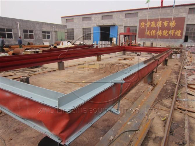 江苏省常州市非金属补偿器生产现场