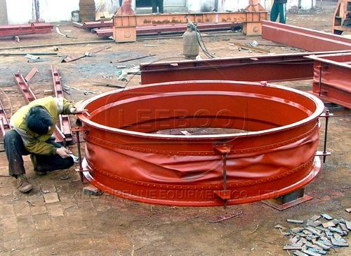 非金属补偿器实际安装图