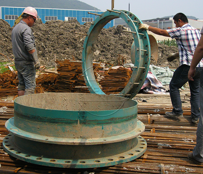 香港机场东涌湾安装现场