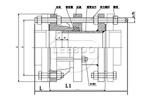 传力接头原理图