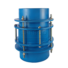 香港机场东涌湾钢制松套伸缩接头实拍图