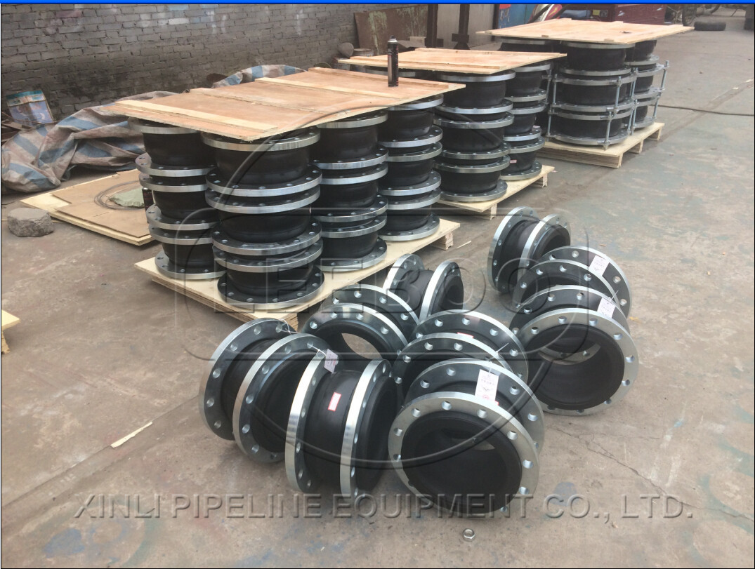 不锈钢橡胶接头出口图